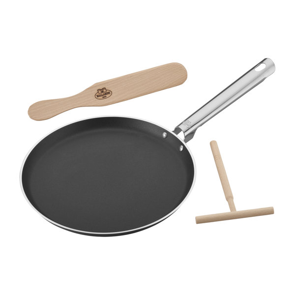 Ballarini cookin'Italy 10.5" Aluminum Crepe Pan Set & Reviews Wayfair